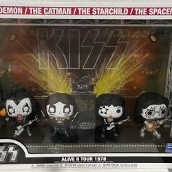 Funko Pop Kiss Alive Tour 1978 Moment Series