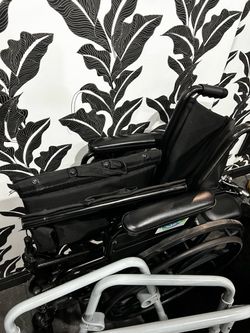 Wheelchair and commode