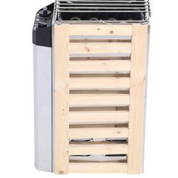 Sauna Stove 3KW Internal Control Type Stainless Steel Sauna Stove Heater Heating Tool for Sauna Room 220V Electric Sauna Heater Stove