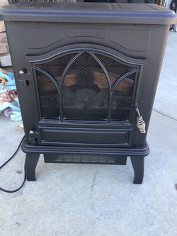 Electric Fireplace Space Heater Stove