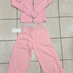 Pink Lululemon Scuba Hoodie set 