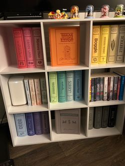 COMPLETE 22-Pack Vintage Bookshelf Board-game Series