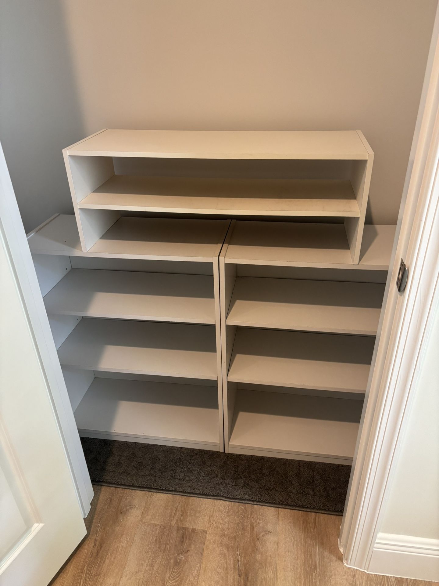 3-Shelf with Adjustable Shelves All of them for $40