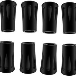 16Pcs Trekking Pole Tips Replacement Protectors, Rubber Feet for Hiking Pole Tips Rubber Tips for Walking Sticks Tips Accessories, Fits Most Standard 