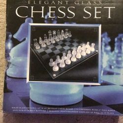 Glass Chess Set