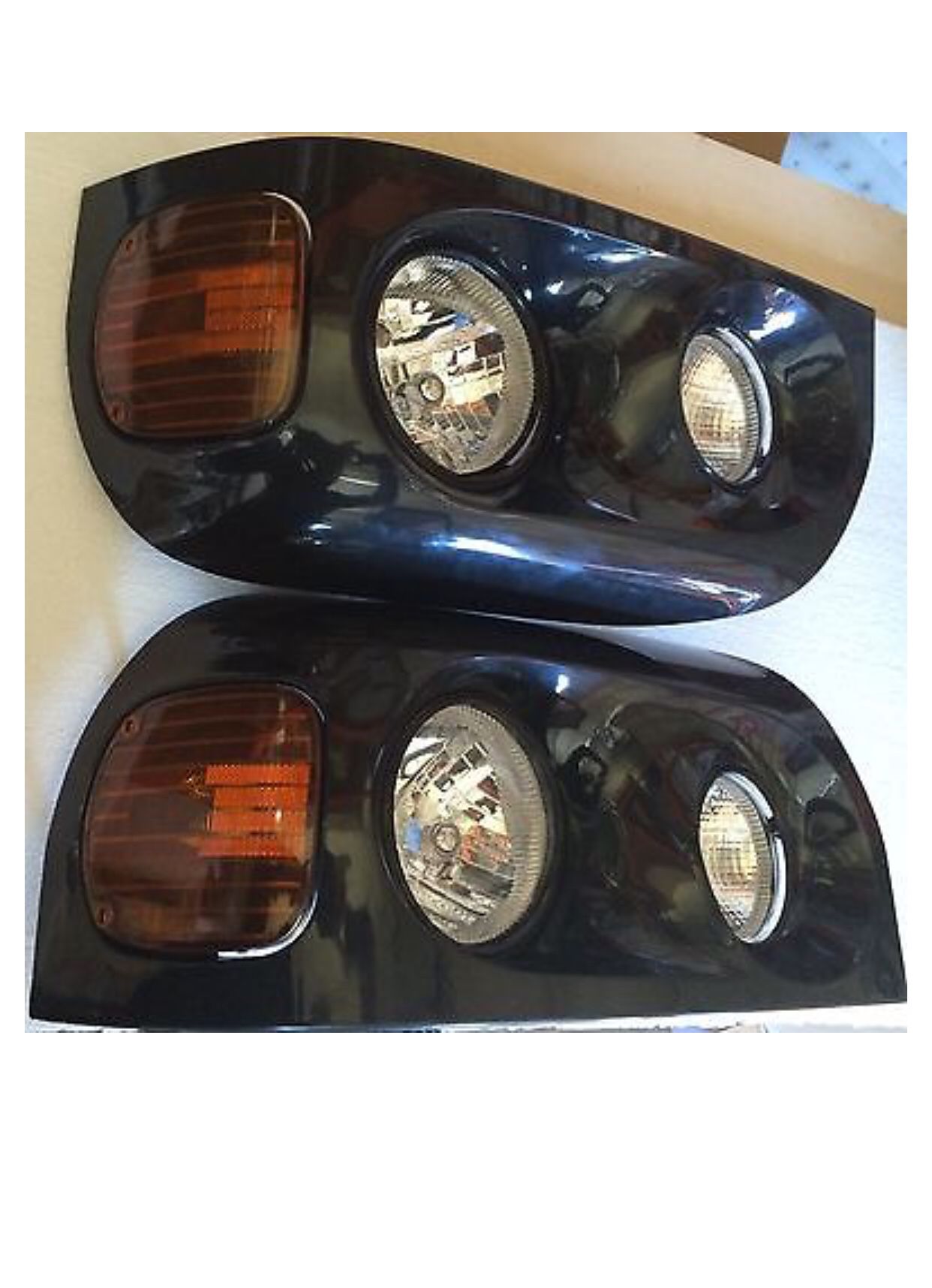 Freightliner Century headlights Black Cover Right or Left
