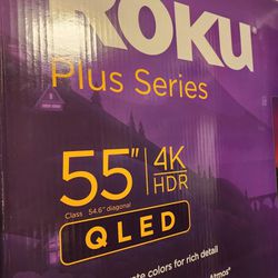TV ROKU QLED 55".