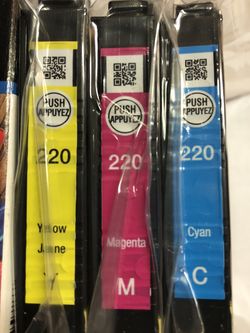 220 Epson Standard Capacity Cartridges