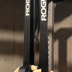 ROGUE GYMNASTIC WOOD RINGS + STRAPS