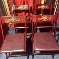 Franklin mint Monopoly Chairs 
