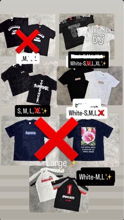 Supreme t-shirts