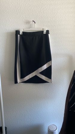 Black And White Skirt 