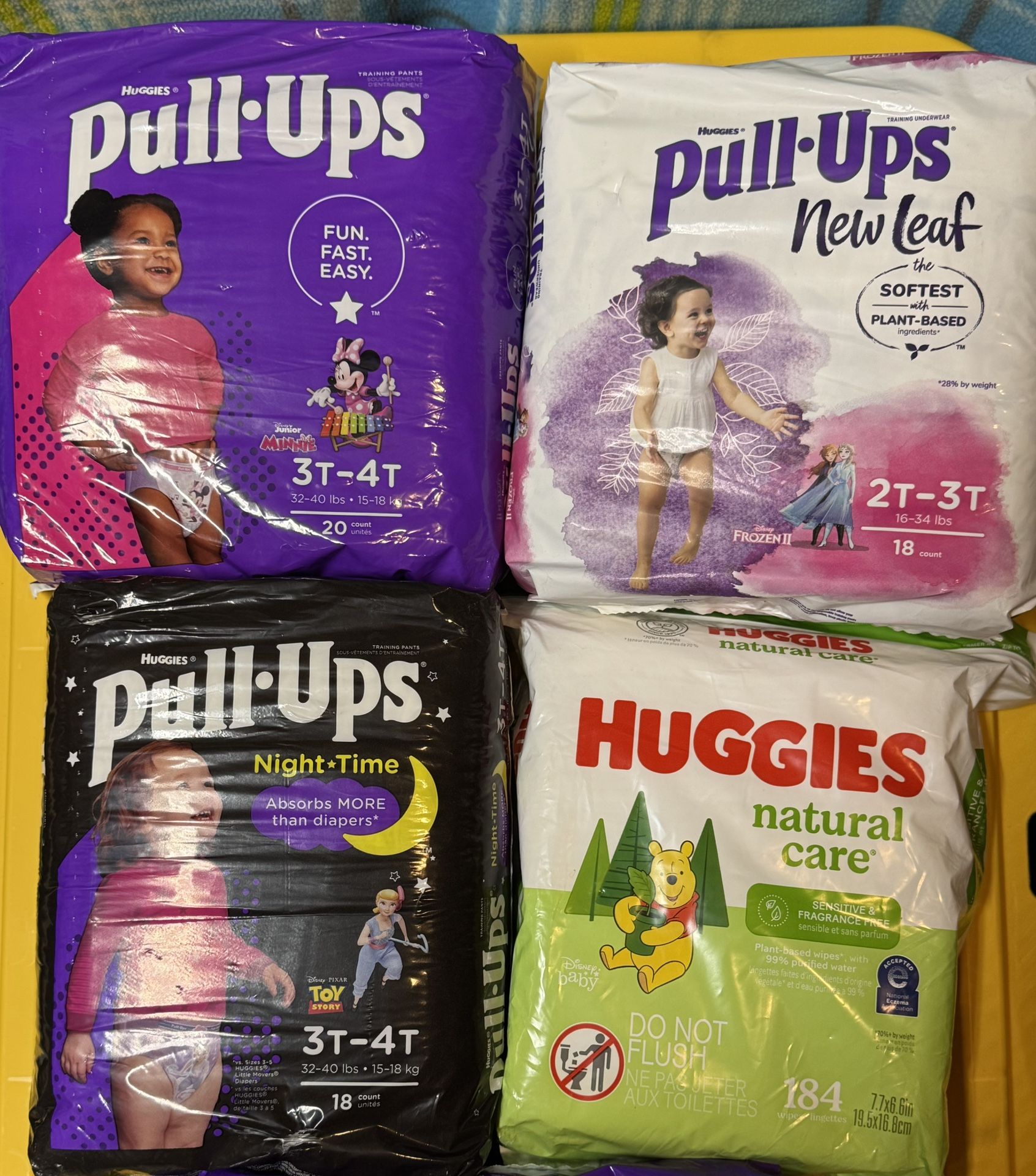 Huggies Pull-Ups And Wipes