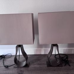 Two Table Lamps