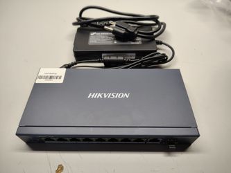 Hikvision Switch Ethernet POE DS-3E0510P-E 8 Port Gigabit Unmanaged