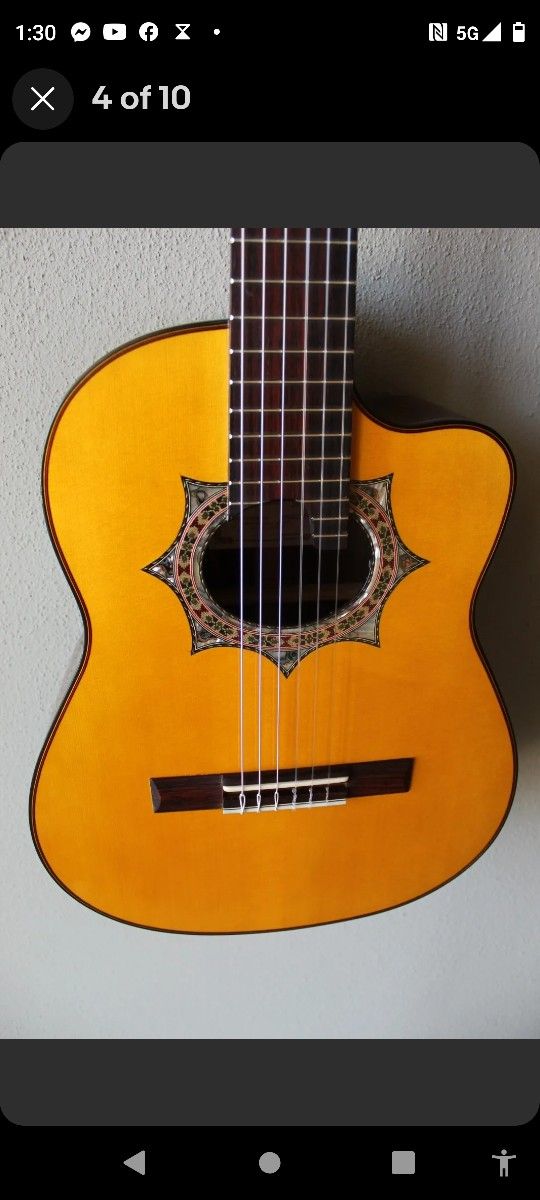 Requinto Guitar Acoustic Electric