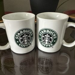 Starbucks ceramic mugs