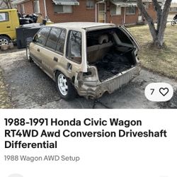 Awd Drive Shaft For Civic Already Cut 