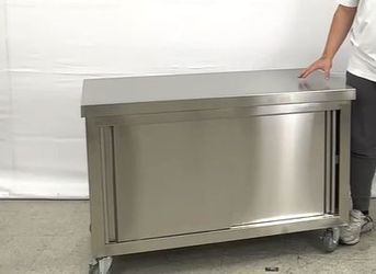 NSF 48in Commercial SS Work Prep Cabinet HT-S-1200