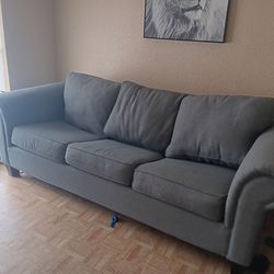 Sofa bed.
