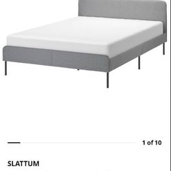 IKEA Slattum Queen Bed Frame 