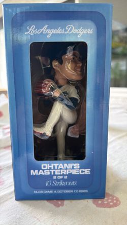 Ohtani's Masterpiece Dodgers Bobblehead 2 of 2