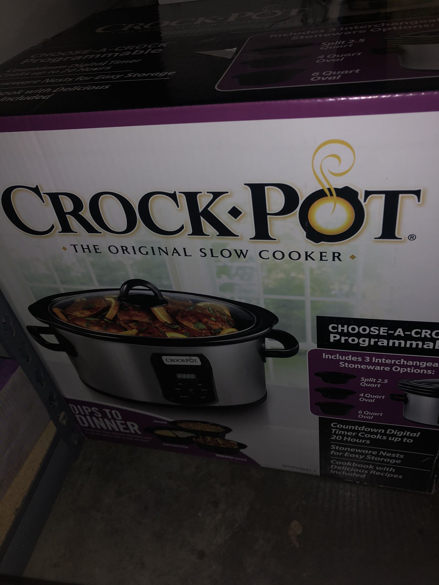 Crock•Pot - Choose a Size Programmable Slow Cooker