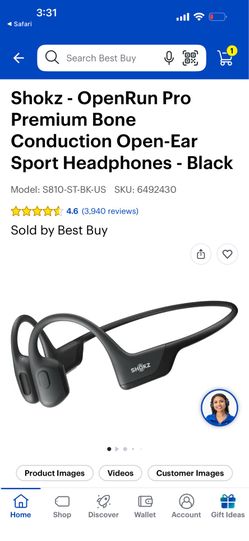 Shokz open ear headphones