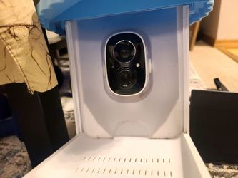 Smart Bird Feeder with Camera Solar Powered, 1080P HD AI