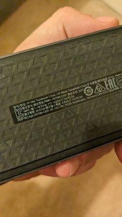 HP Elite Thunderbolt 3 Dock