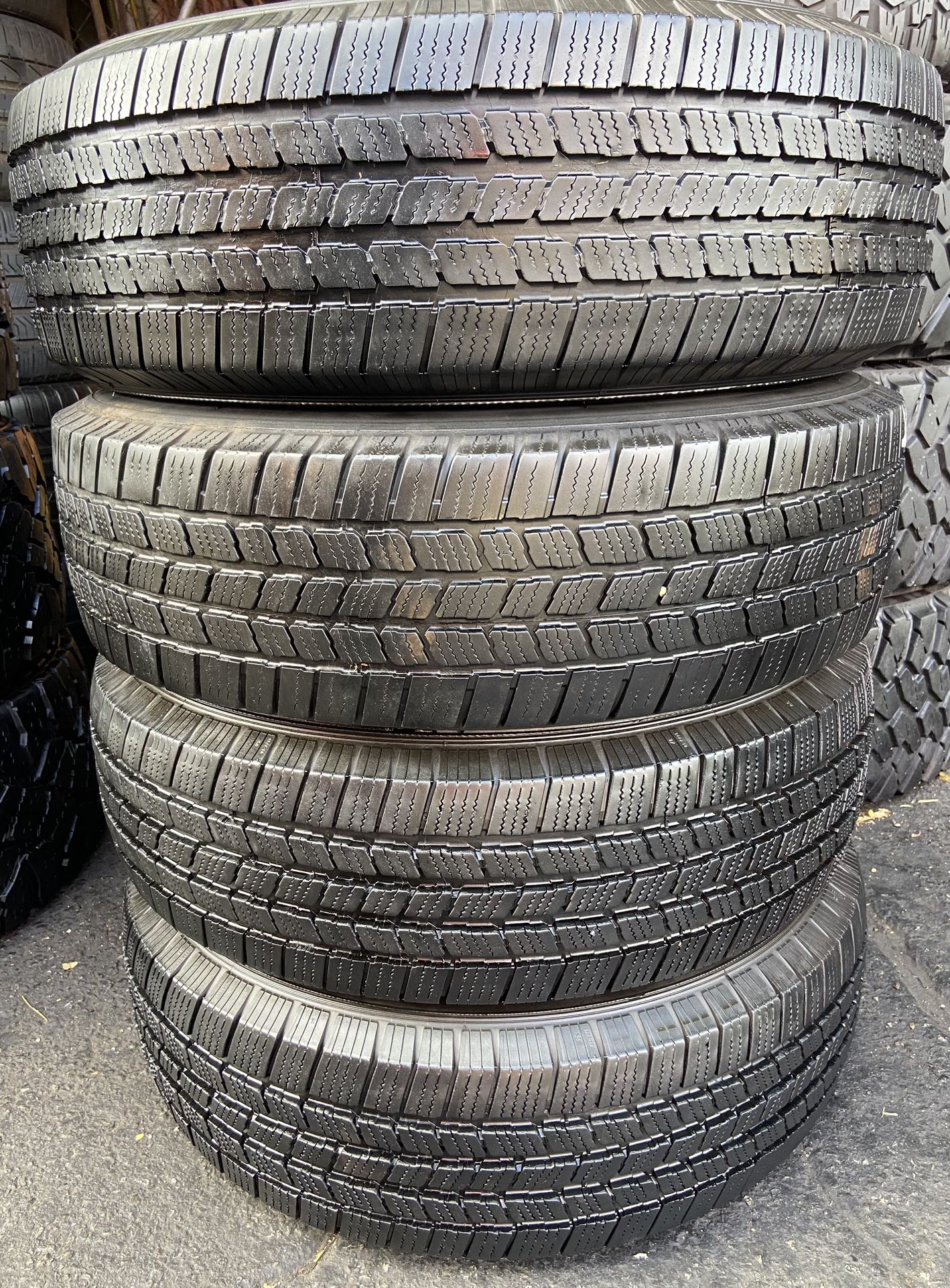 4 Llantas Usadas Michelin Lt 225/75/16 $220 Las 4