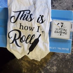 This Is How I Roll Kitchen Towel And Flipping Awesome Magnet 