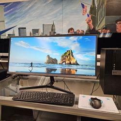 VERY FAST Dell Optiplex Quad Core I7 Computer Bundle 32 GB RAM 1.25 TB SSD w/ 32" Monitor