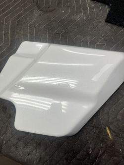 Original Harley Side Cover White Pearl 2009 And Up Touring Models
