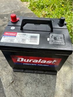 Duralast car battery