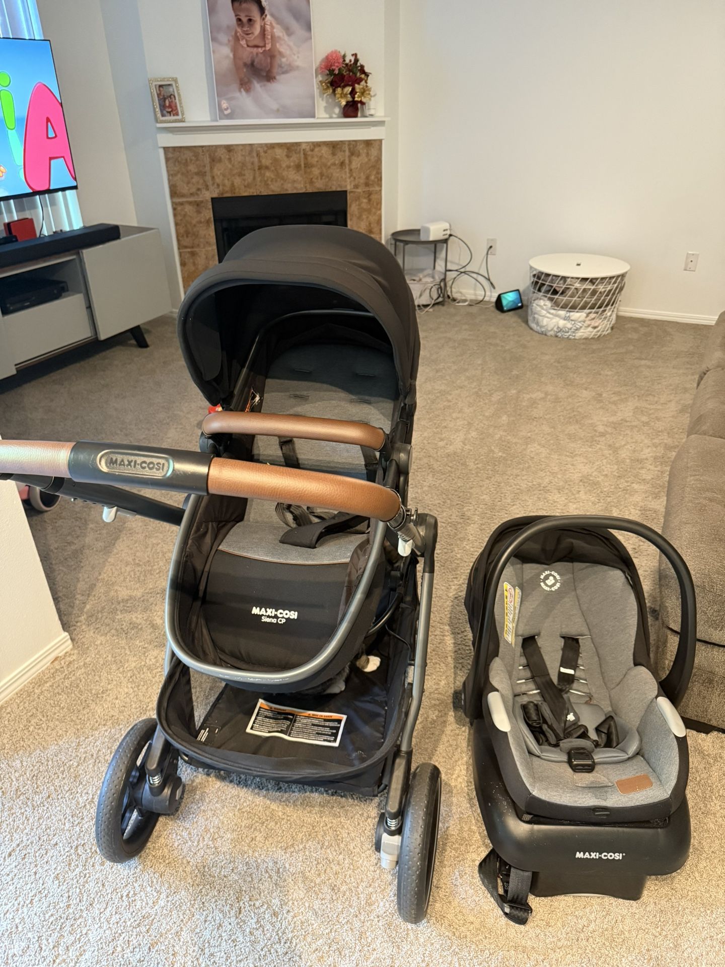 baby stroller with car seat