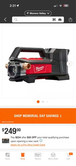 Milwaukee M18 18-Volts 1/4 HP transfer pump
