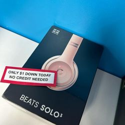 Beats Solo 3 Bluetooth Headphones PAY $1 To Take It Home - Pay the rest later -