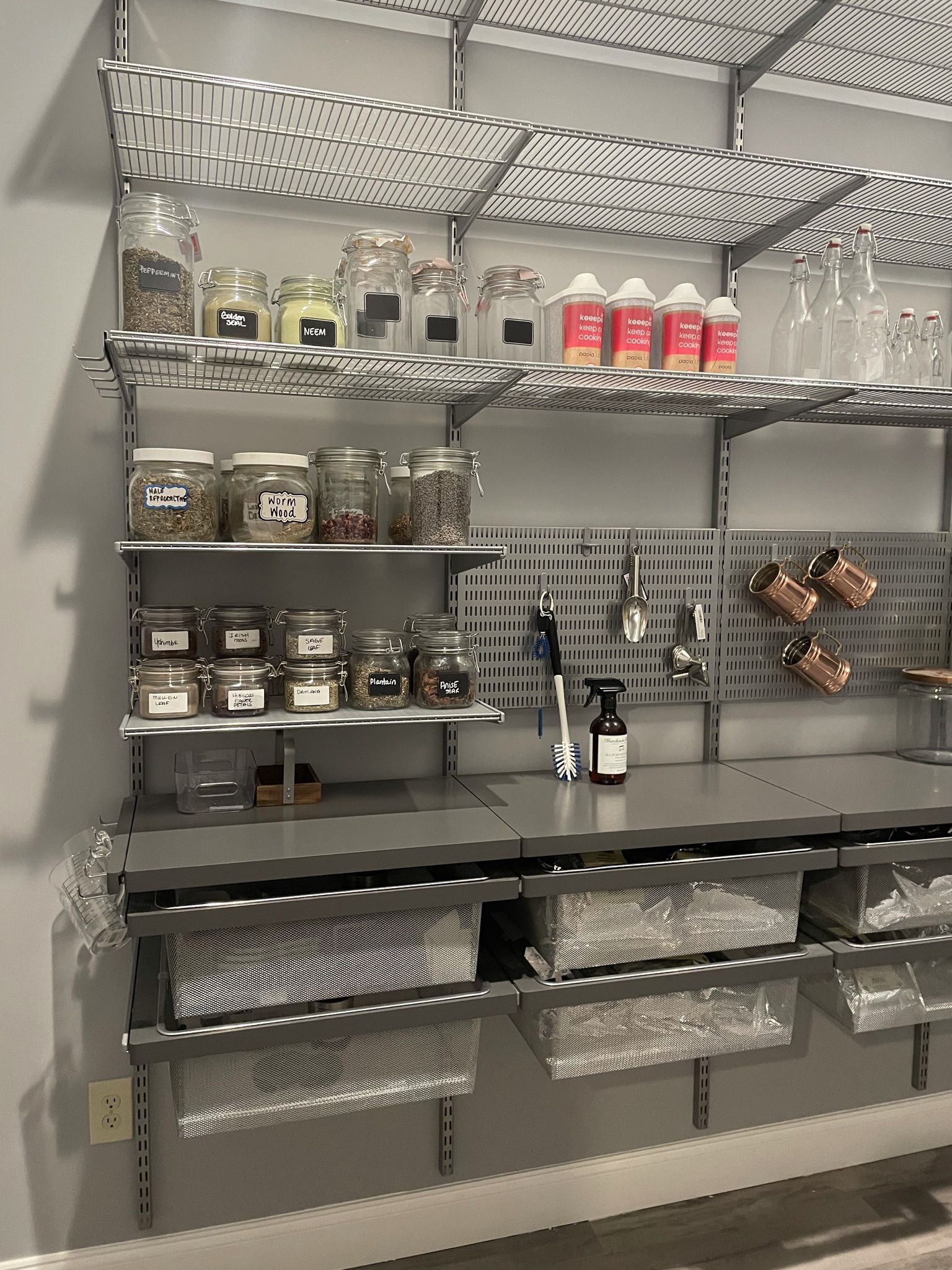 Custom Storage Space From Container Store (Free Instal)