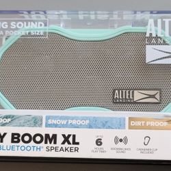 ALTEC LANSING BABY BOOM XL RUGGED BLUETOOTH SPEAKER (MINT COLOR)
