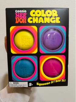 Needoh Teenie Color Change! Box of 4!