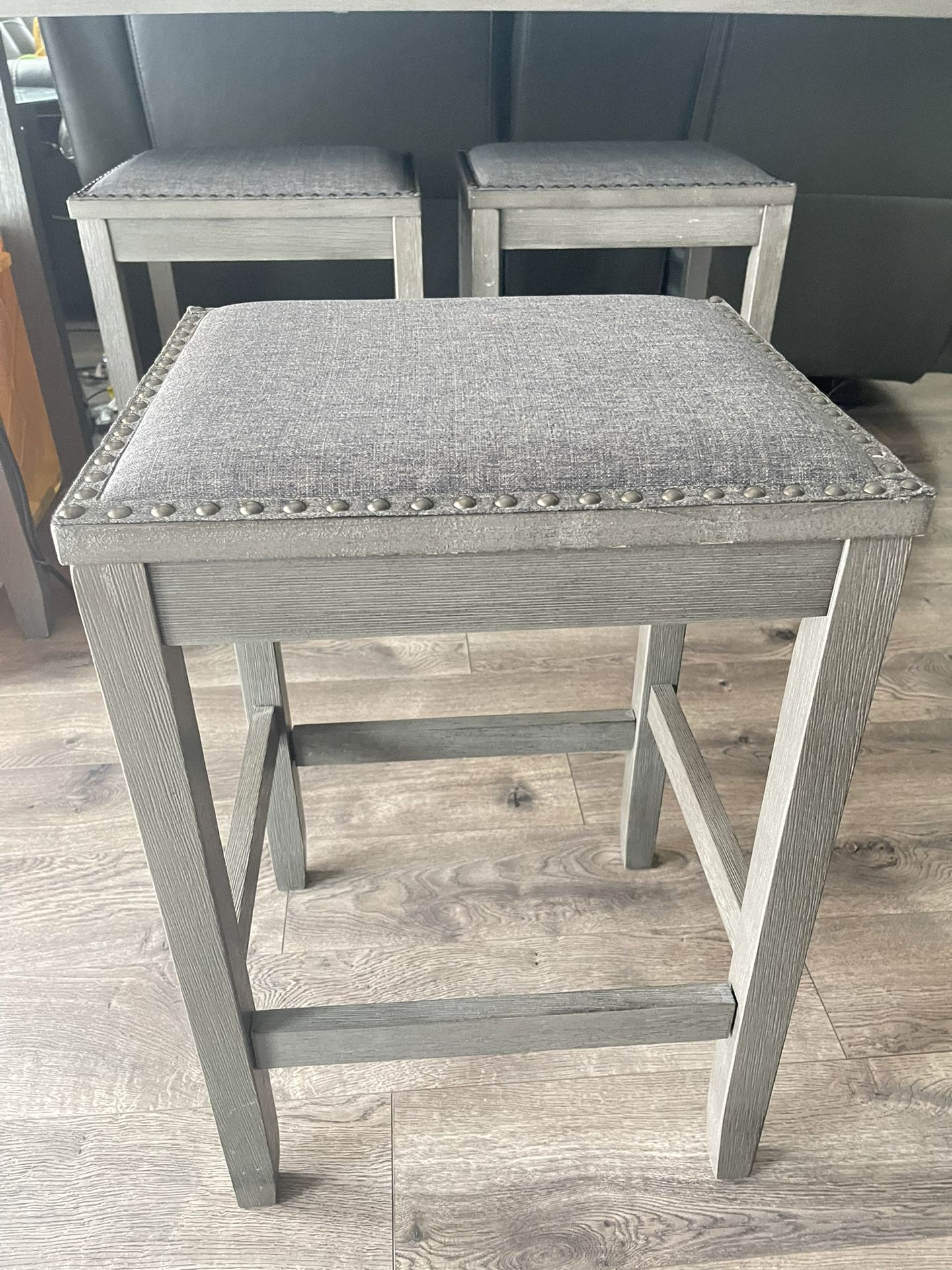 3pcs Counter Stools
