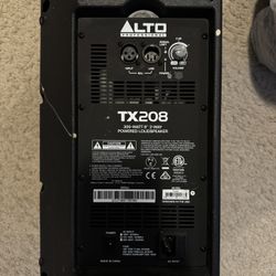 Alto Tx208 Powered Speakers