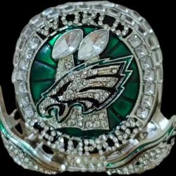 Philadelphia Eagles Ring With Ring Box