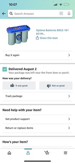 brand new boat blue top optima battery 