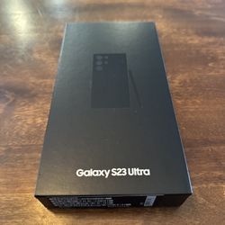 Samsung S23 ULTRA Factory UNLOCKED Brand New in Box 256 Gb  Sealed Paid Off