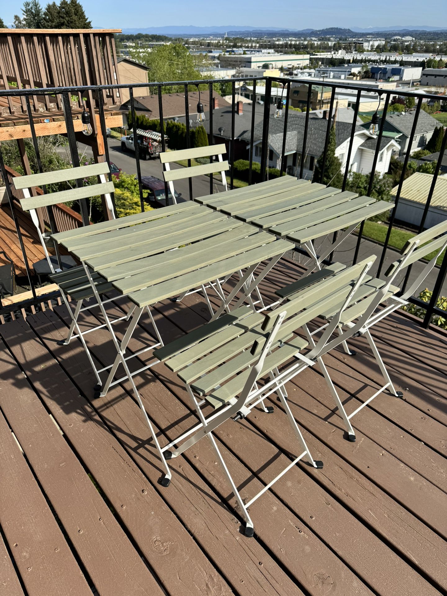 Porch Patio Bistro Chair And Table Sets 