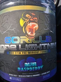 Gorilla mode pre workout