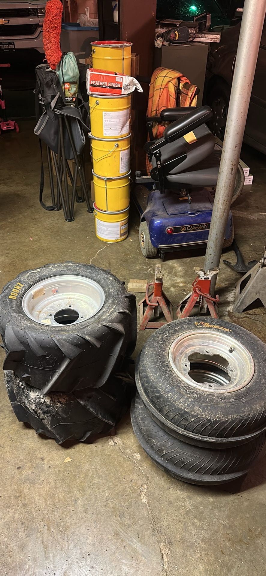 Sand Paddle Tires