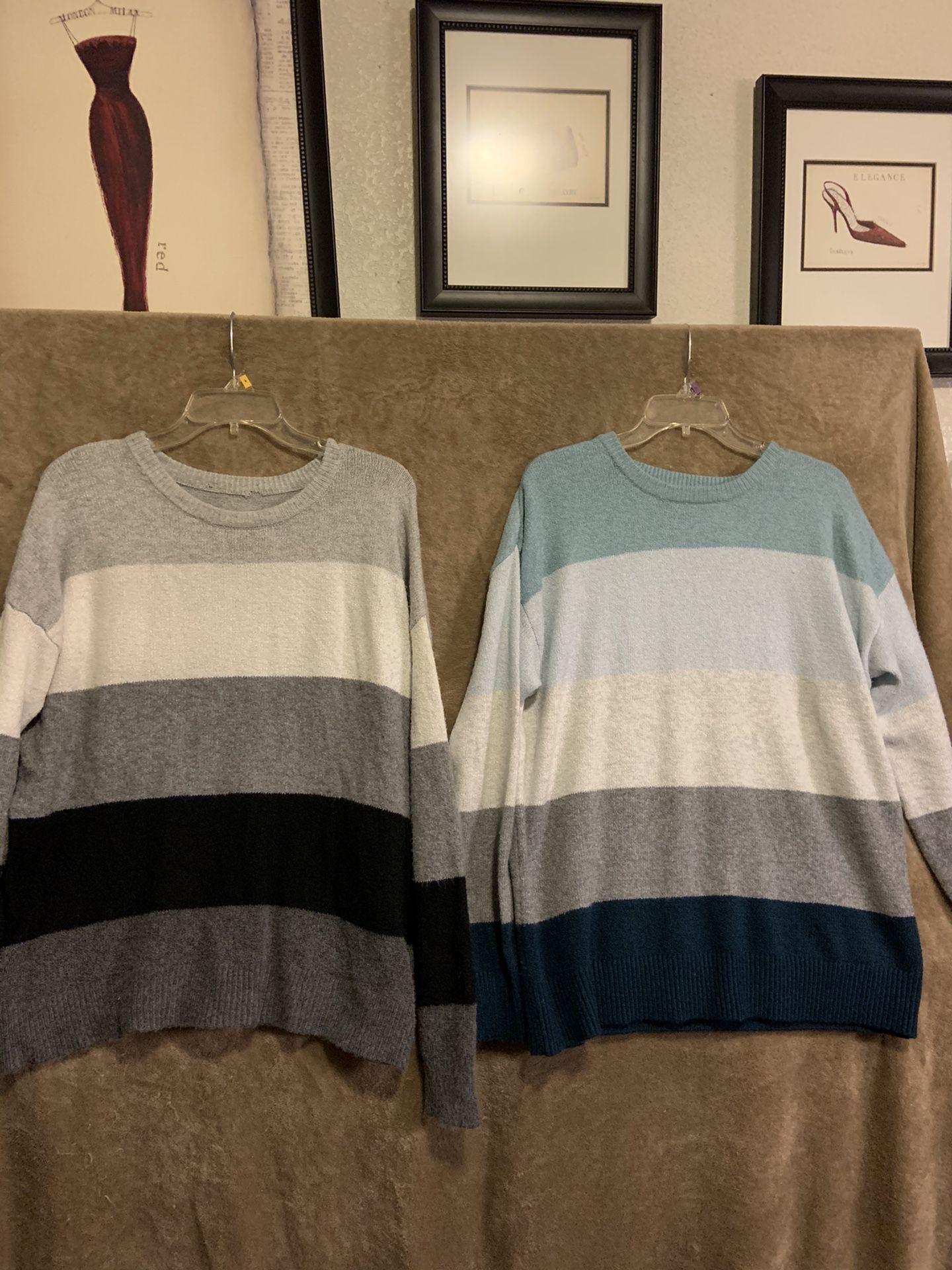 Woman sweaters sizes xl $8 each